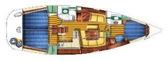 Barca a vela JEANNEAU SUN ODYSSEY 42.2 usato Italia