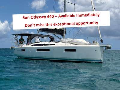 Barca a vela JEANNEAU SUN ODYSSEY 440 usato Martinica